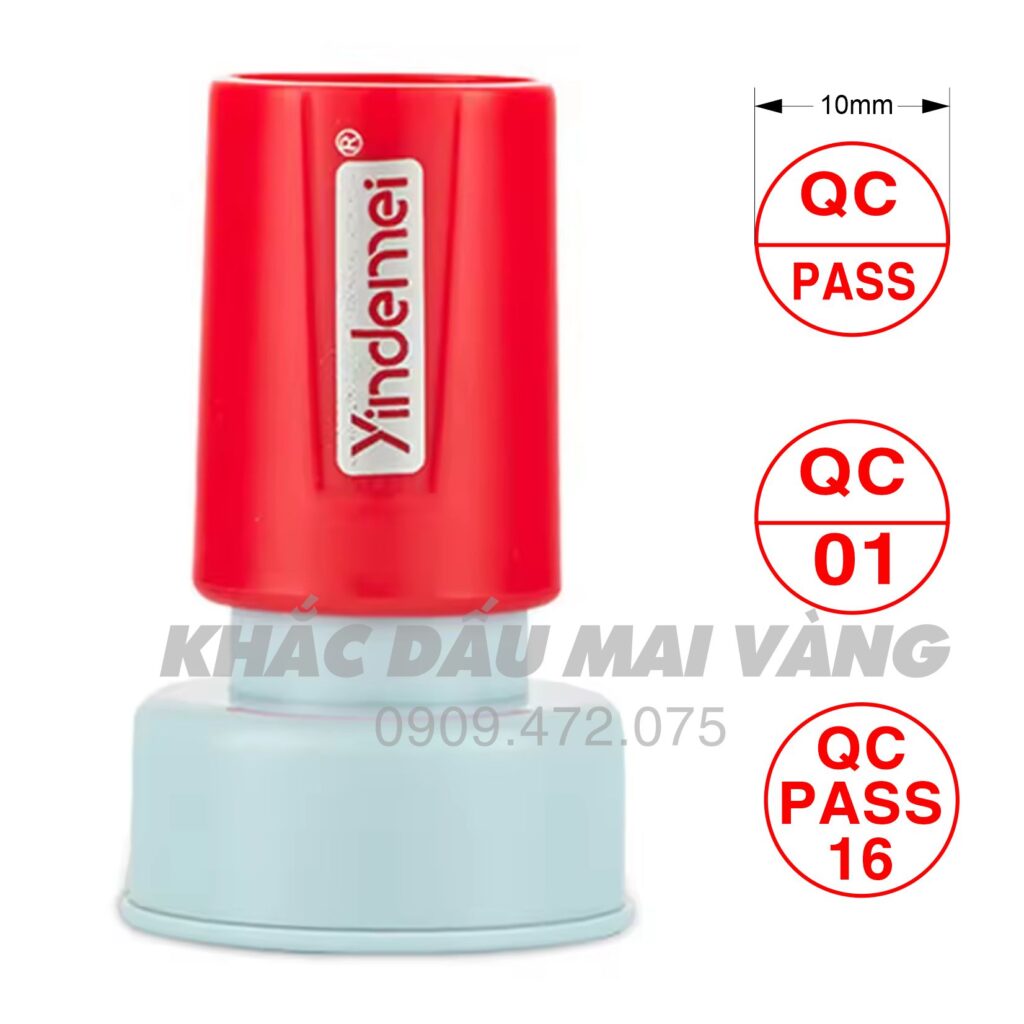 con dấu đóng qc đạt
