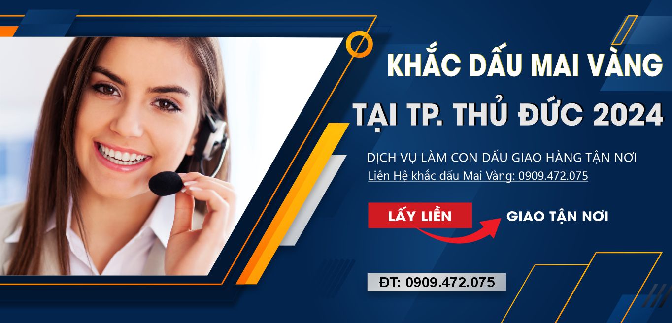 Khắc dấu lấy liền Tại Thủ Đức