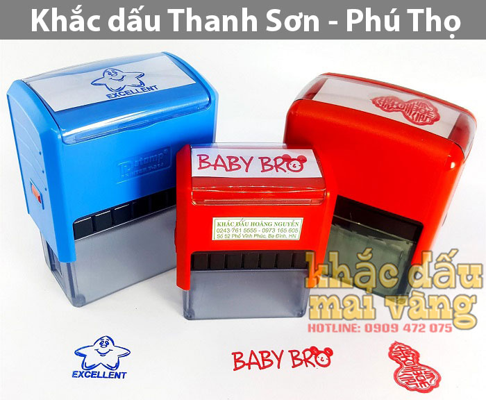 Khắc dấu Thanh Sơn Phú Thọ