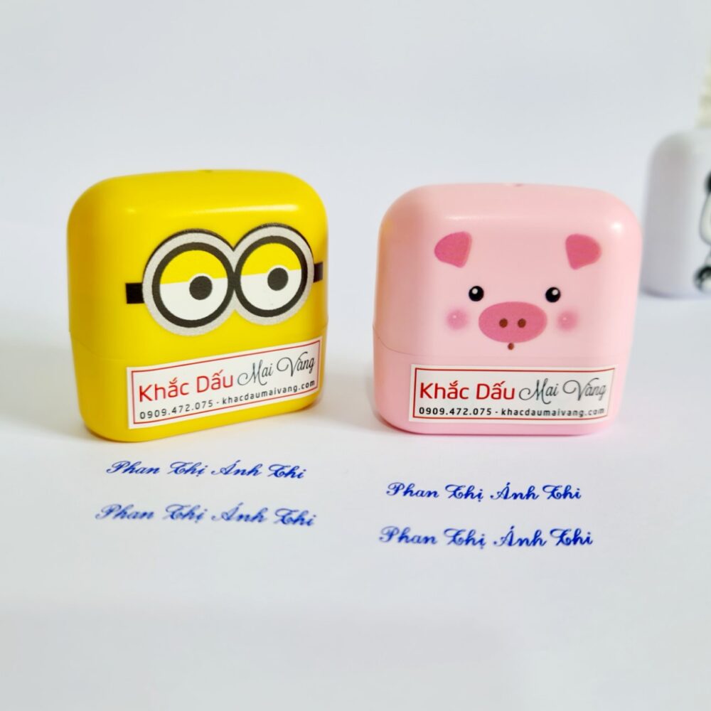 con dấu tên đáng yêu