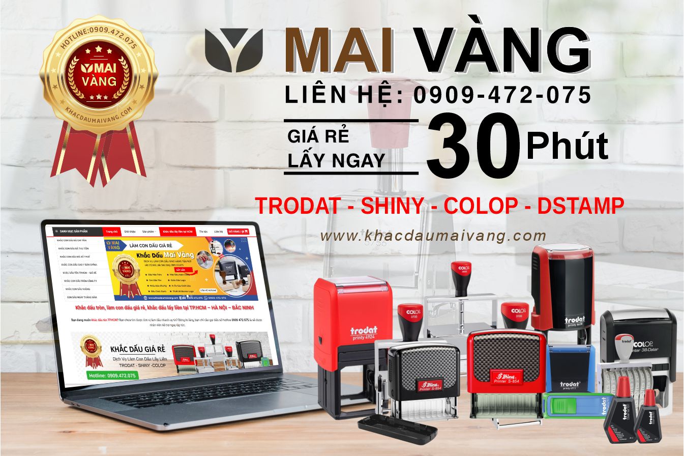 khắc dấu giá rẻ tại tphcm