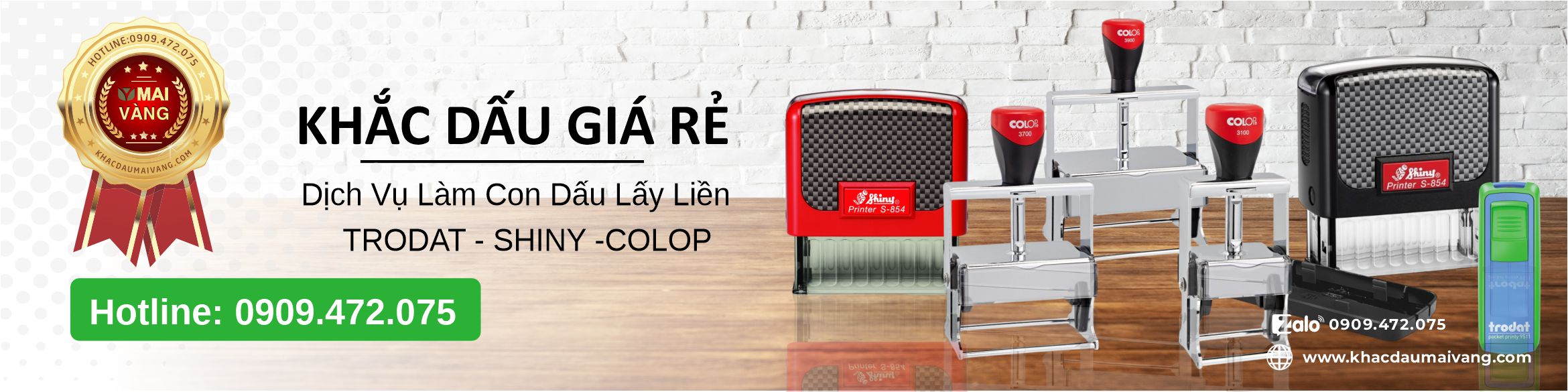 khắc dấu giá rẻ lấy liền