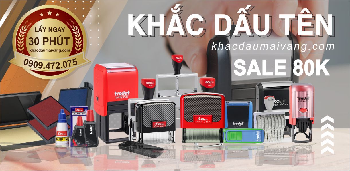 khắc dấu tên cá nhân