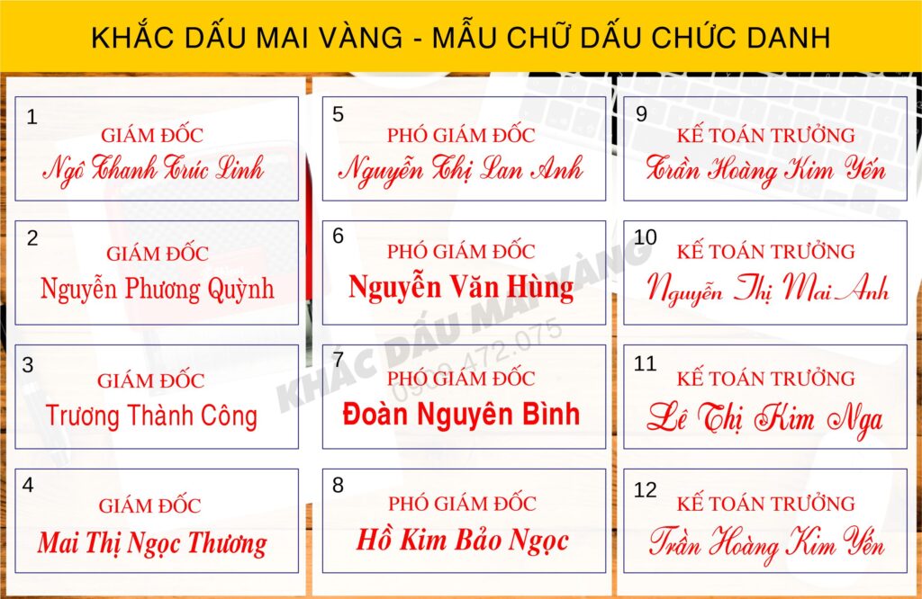 Khắc dấu tô Tịch