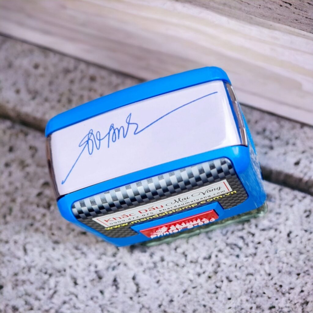Mẫu con dấu chữ ký đẹp