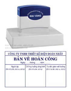 Mẫu Con dấu Hoàn công Mới Nhất